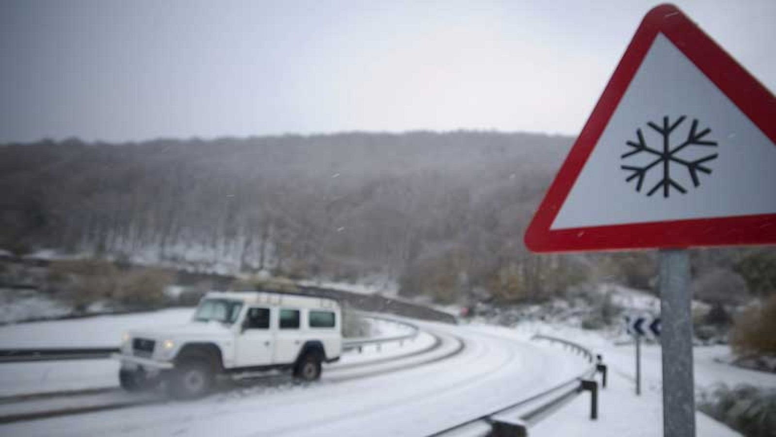 Heladas en los Pirineos y cota de nieve en los 600 metros