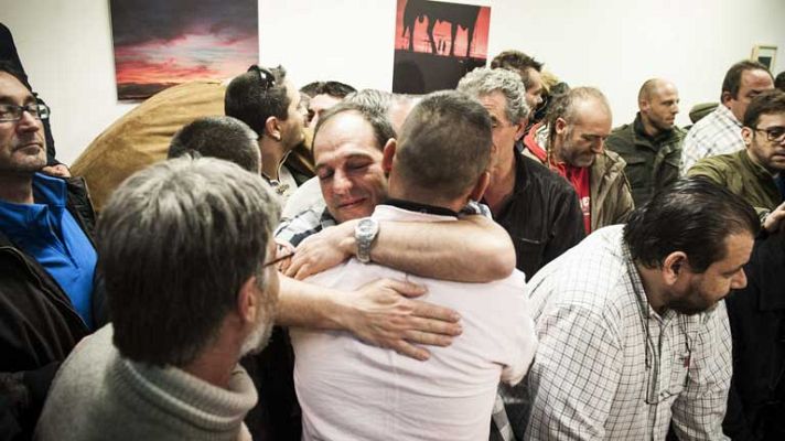 Telediario 1 - Empieza la recogida de basura