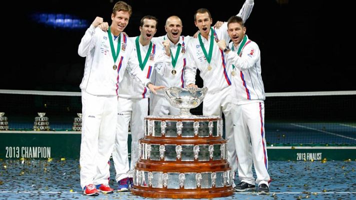 Telediario 1 - Stepanek lleva a República Checa a su segunda Copa Davis seguida