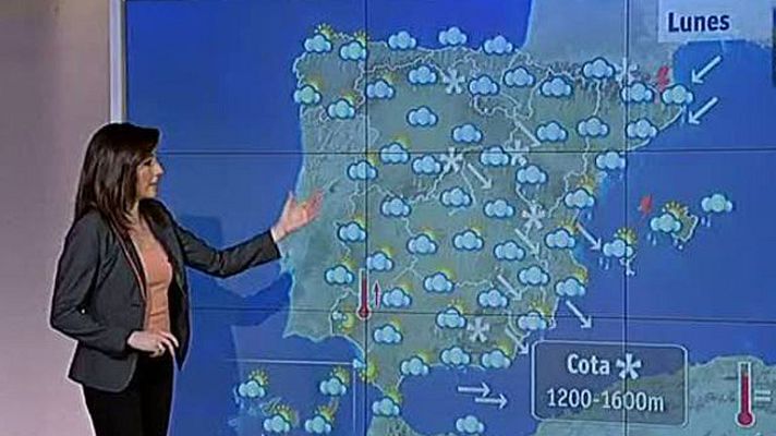 El tiempo - Fuertes lluvias en Cataluña y Baleares
