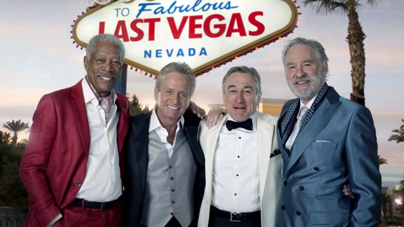 Michael Douglas, Robert De Niro, Morgan Freeman y Kevin Kline tienen 'Plan en Las Vegas' | Ver
