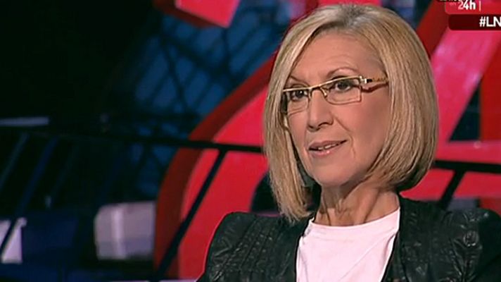 La noche en 24h - Rosa Díez: "Los nacionalistas son la clave para decidir cuestiones de política nacional y eso es una anomalía"