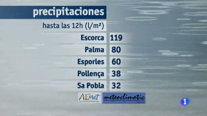 Informatiu Balear - El temps a les Illes Balears - 19/11/13