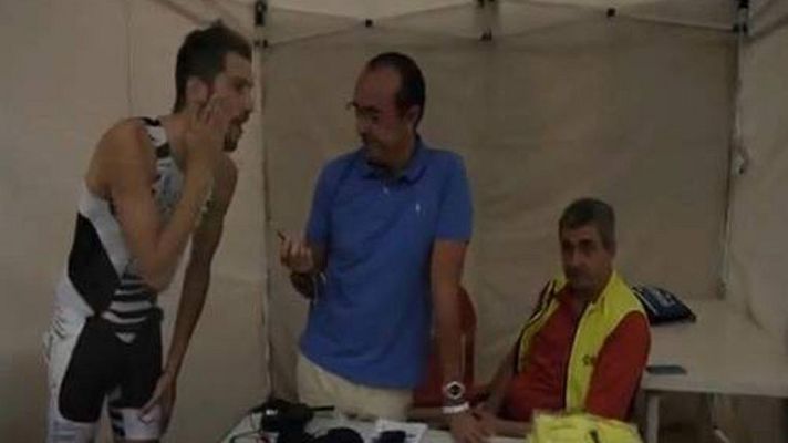 Telediario 1 - Los triatletas piden la dimisión del presidente de la Federación, José Hidalgo
