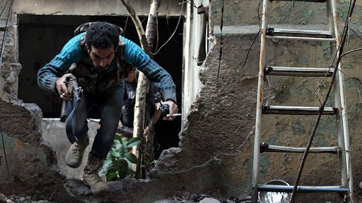 Telediario 1 - Oposición armada en Siria