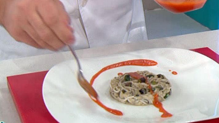 La mañana - Revuelto de pistachos