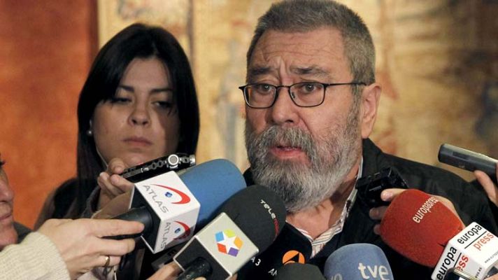 Telediario 1 - Méndez niega irregularidades en UGT