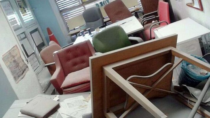 Telediario 1 - Agresión en la Complutense