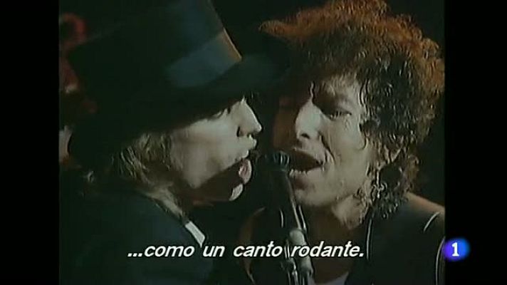Telediario 1 - "Like a rolling stone" de Dylan cumple 50 años