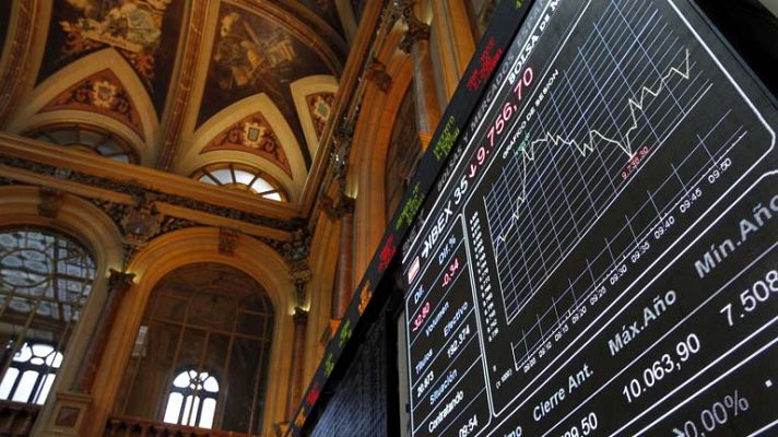 Telediario 1 - Bajan los intereses de la deuda