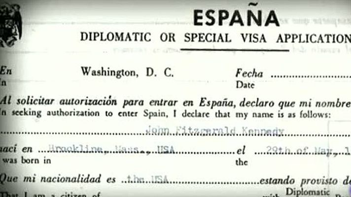 Telediario 1 - La visita de John F. Kennedy a España, un quebradero de cabeza