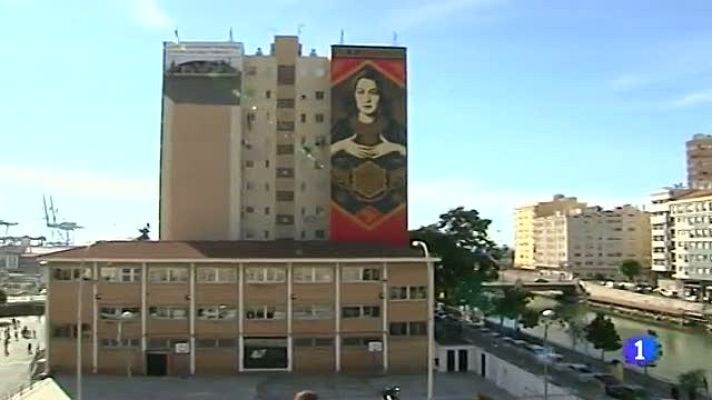 Telediario 1 - Auge y decadencia del 'grafiti': de Málaga a Nueva York