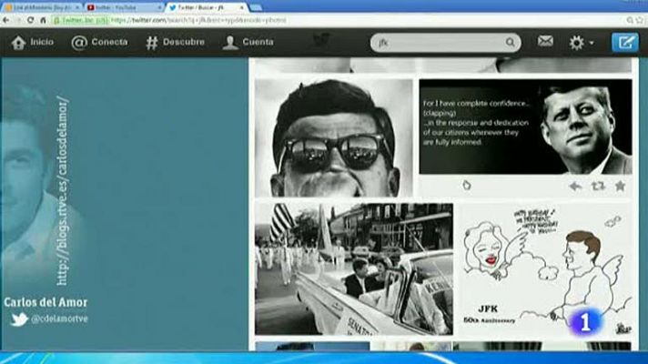 Telediario 1 - Cómo se contaría 50 años después la muerte de JFK