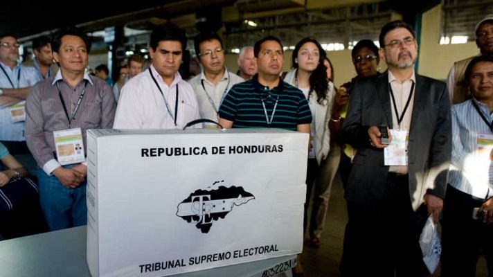 Telediario 1 - Honduras elige nuevo presidente
