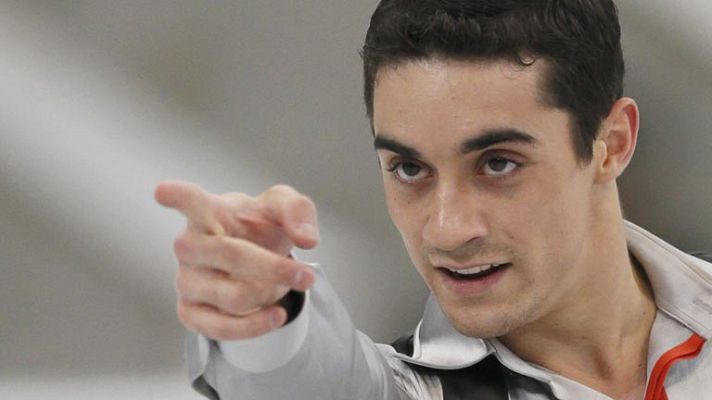 Telediario 1 - Javier Fernández, bronce en la Rostelecom Cup