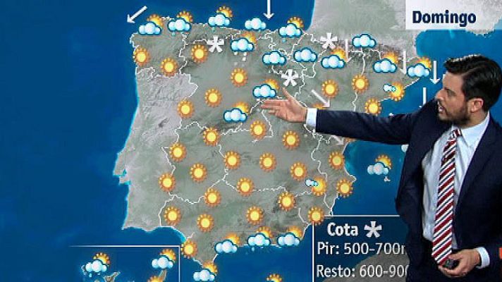 El tiempo - Fuertes vientos en el noreste y Menorca y muy fuerte en el Ampurdán