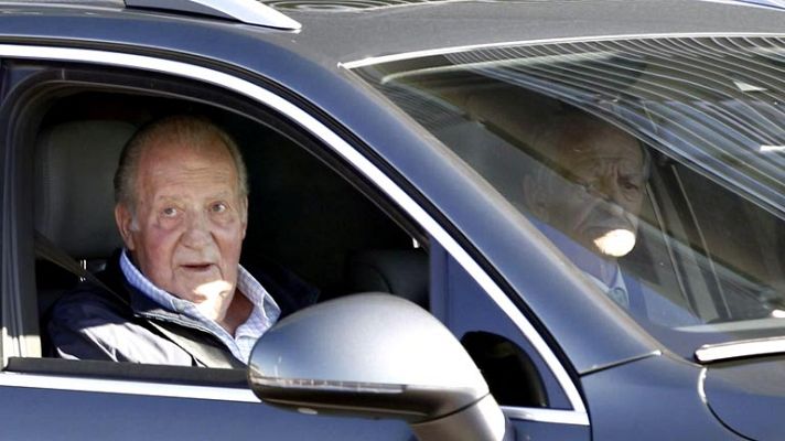 Informativo 24h - El rey sale del hospital tras alta