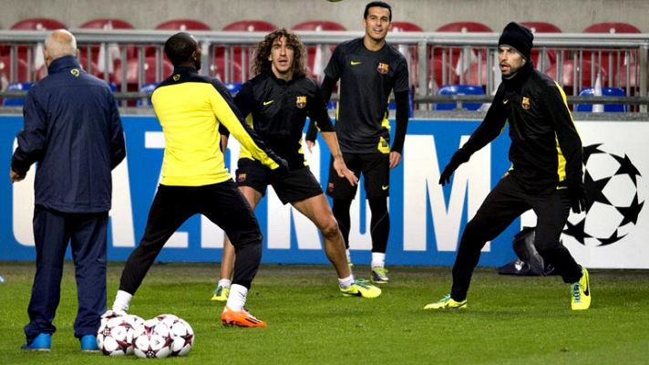 Telediario 1 - Martino juega al despiste en la previa de Champions