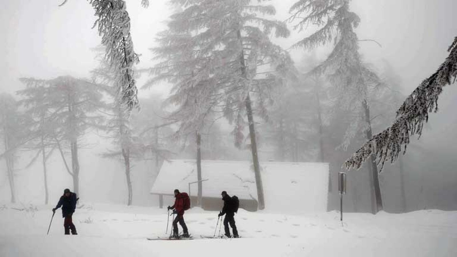 Heladas en zonas altas con nieve entre 300 y 600 metros en el norte de la península
