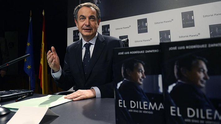 Telediario 1 - Zapatero presenta su libro