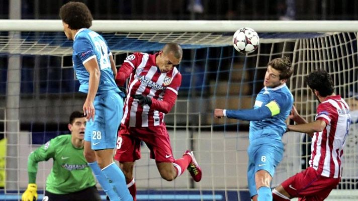 Champions League - Courtouis permite el empate del Zenit con su fallo (1-1)