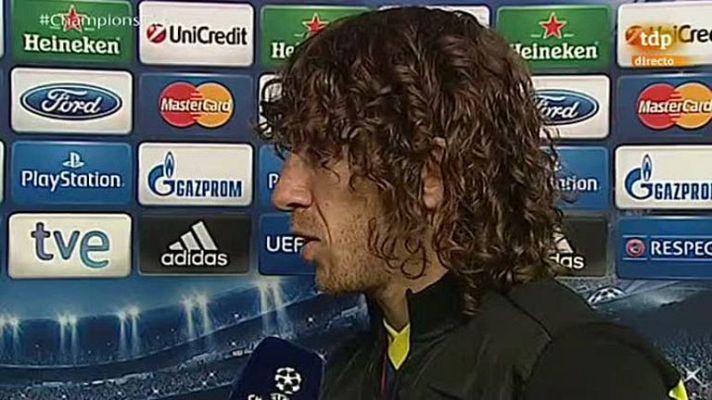 Champions League - Puyol: "Cuando regalas una parte, no puedes ganar en Europa"