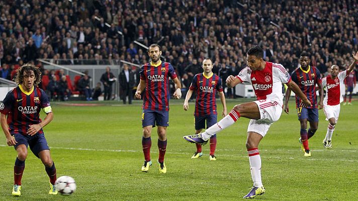 Telediario 1 - El Barça se hunde contra el Ajax