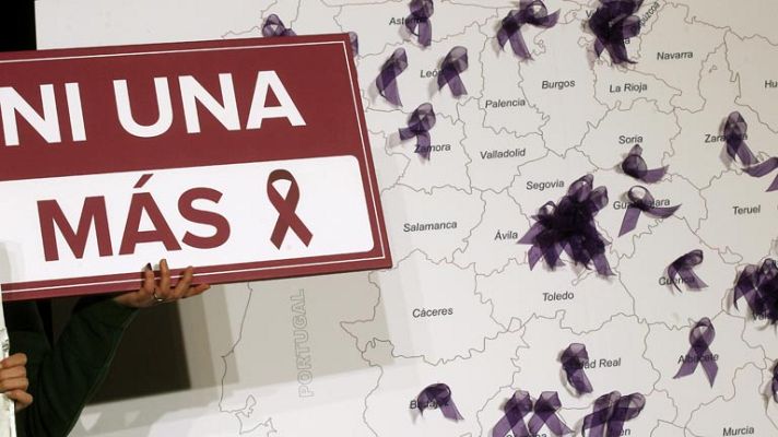 Telediario 1 - Las mujeres maltratadas piden rigor en el cumplimiento de condenas