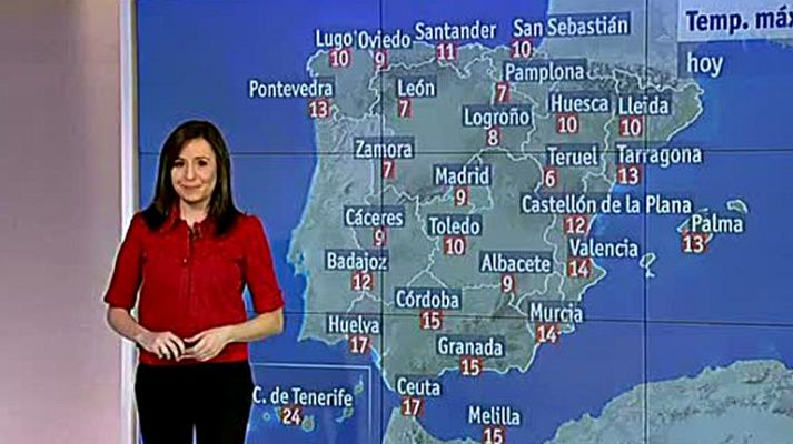El tiempo - Lluvias fuertes en el Estrecho