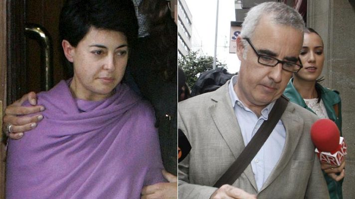 Telediario 1 - La madre de Asunta se ratifica en su inocencia y el padre se niega a declarar