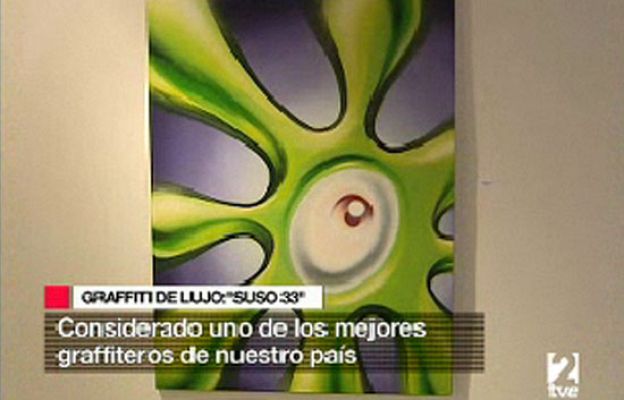 La 2 Noticias - Graffitis urbanos, Suso 33