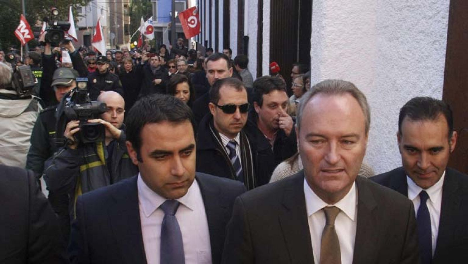 Sin rueda de prensa tras el Consell por el plante de los periodistas como protesta del cierre de la RTVV