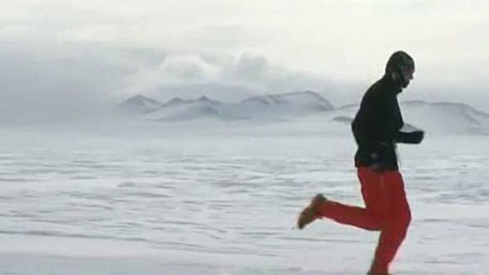 Telediario 1 - Un maratón en la Antártida, apto para unos cuantos 'superhombres'