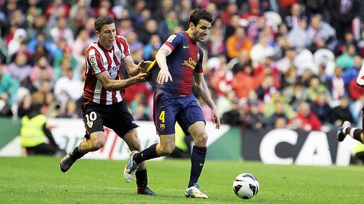 Telediario 1 - El Barça, a defender el primer puesto en San Mamés