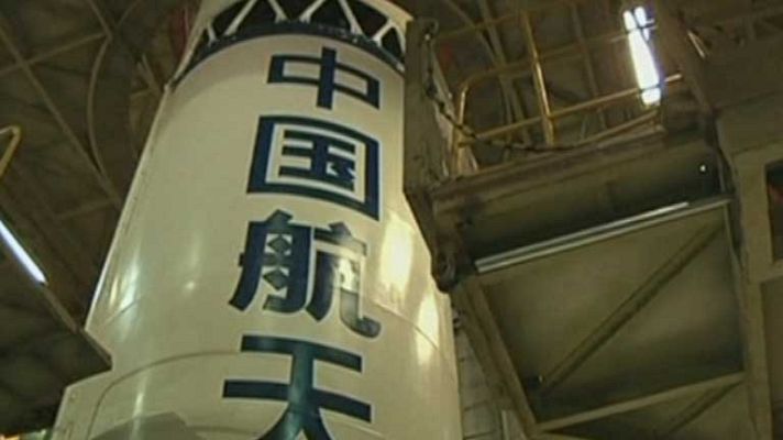 Telediario 1 - Tecnología espacial china