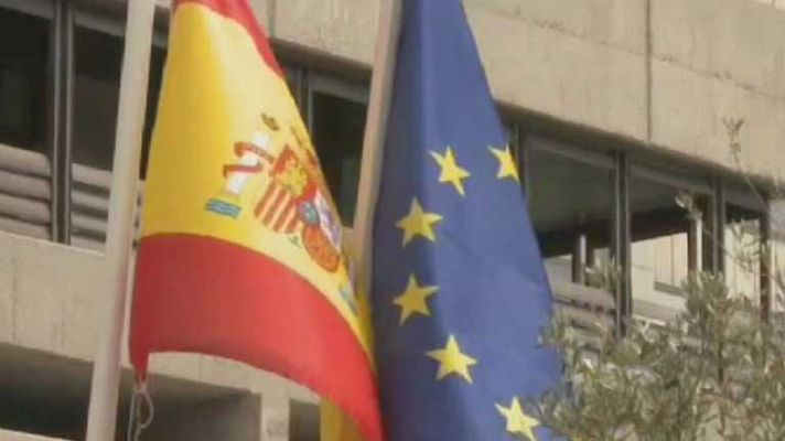 Telediario 1 - Última visita de la Troika a España