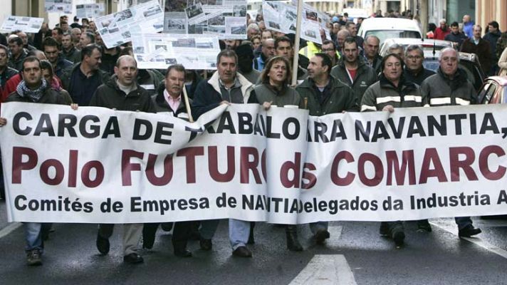 Telediario 1 - Reunión Navantia y sindicatos