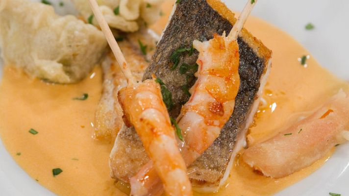 RTVE Cocina - Dorada a la plancha con crema