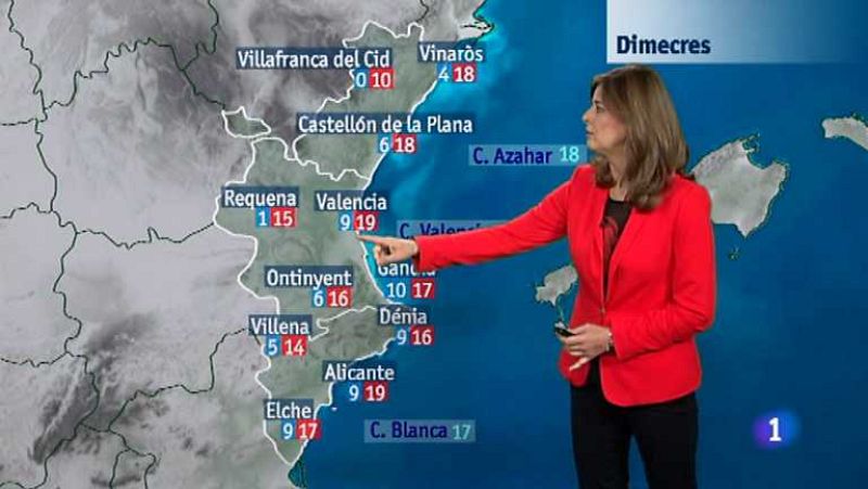 El tiempo en la Comunidad Valenciana - 03/12/13 - Ver ahora
