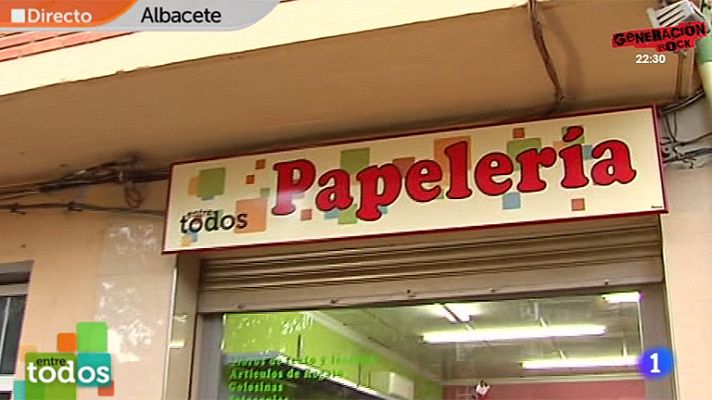 Entre todos - Inauguramos la papelería de Llanos