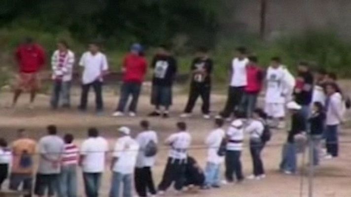 Telediario 1 - El problema de las bandas latinas