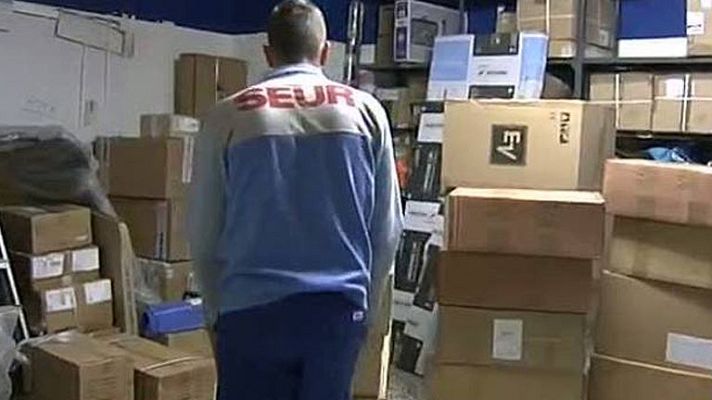 Telediario 1 - Un transportista en la Copa