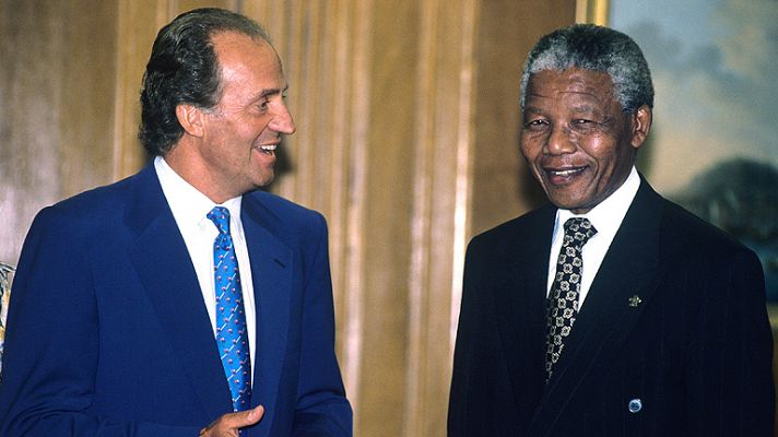 Telediario 1 - Mandela en España