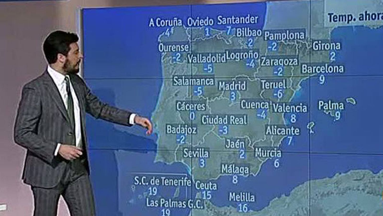 Cielos despejados en casi todo el país menos en el Mediterráneo