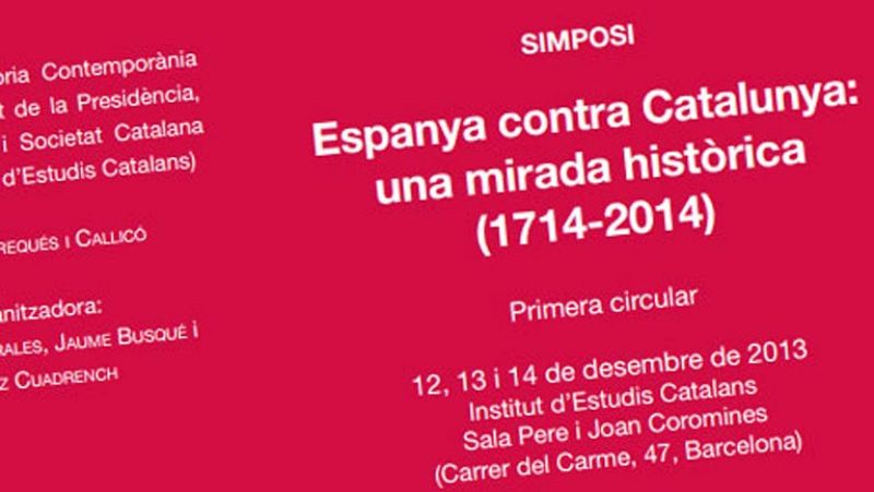 Se presenta en Cataluña un ciclo de conferencias titulado España contra Cataluña