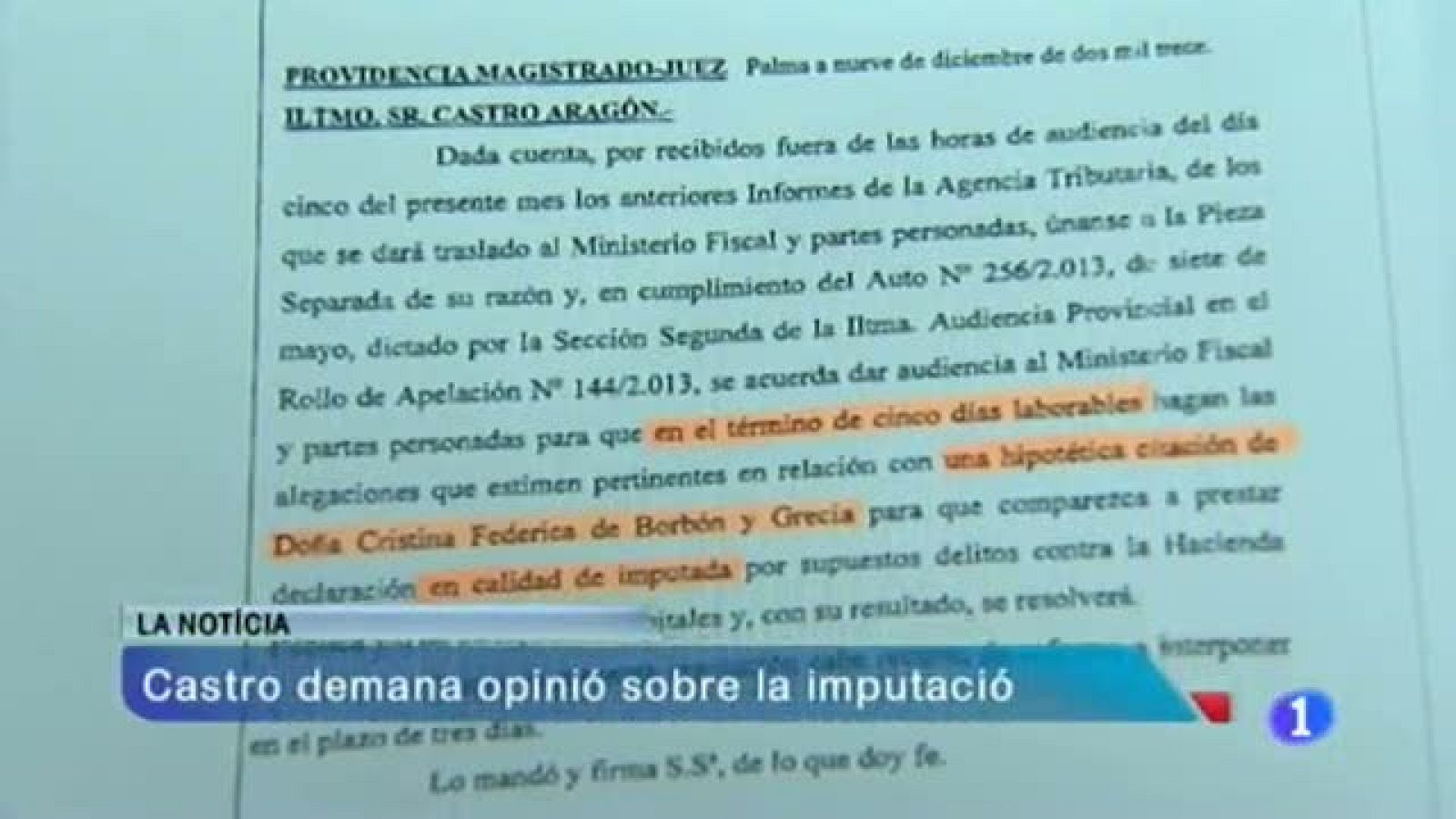 Informatiu Balear - 09/12/13 | Ver