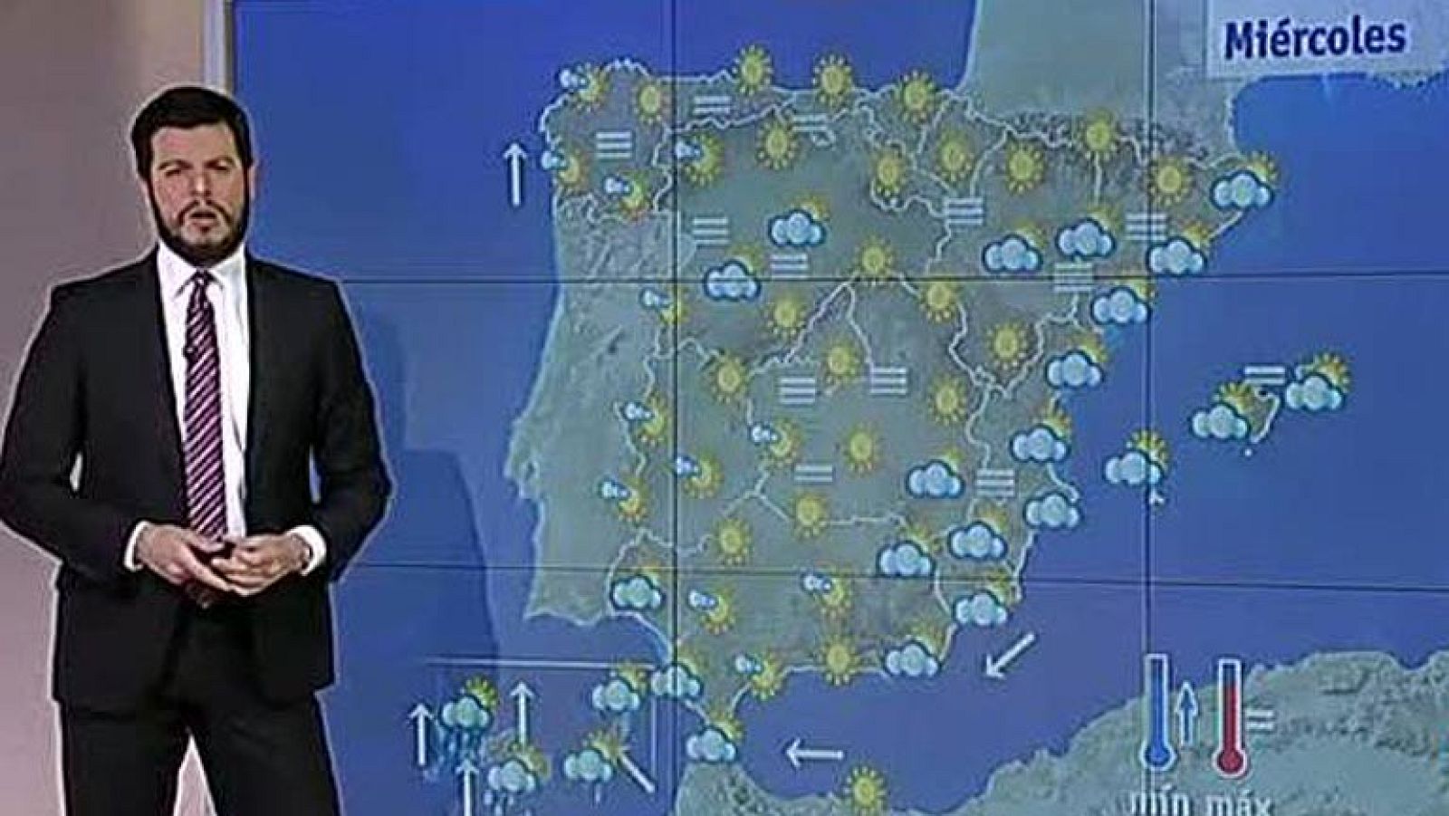 Continúan las lluvias y los vientos fuertes en Canarias - El tiempo | Ver