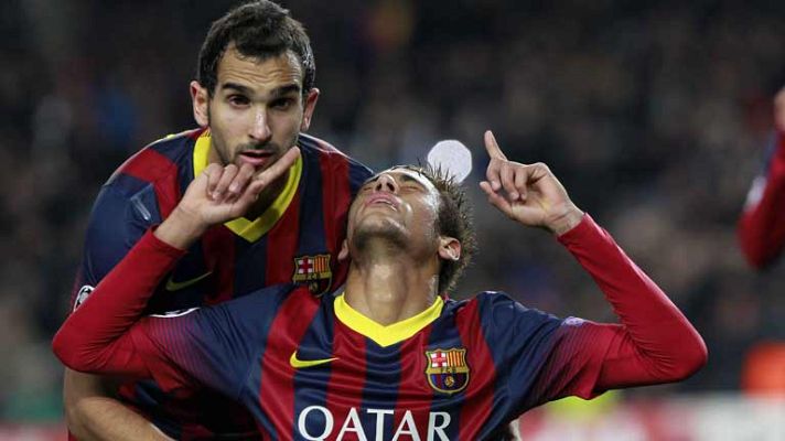 Champions League - Neymar marca el 4-0, el segundo gol en su cuenta particular