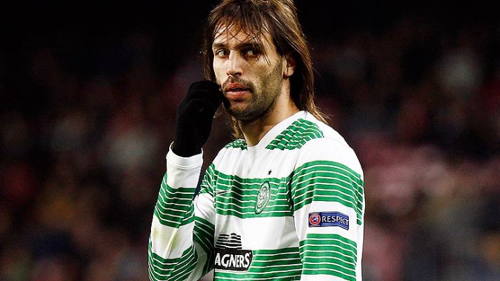 Champions League - Samaras anota el 'tanto del honor' del Celtic (6-1)