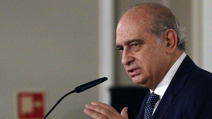 Telediario 1 - Ministro Interior advierte a ETA